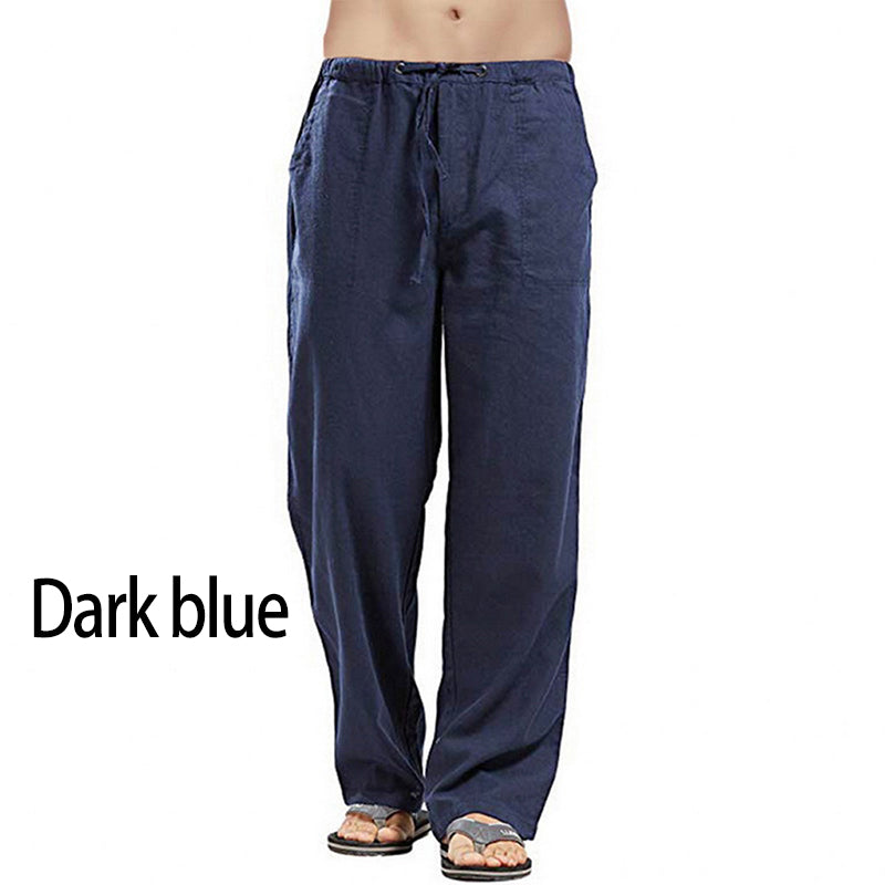 š„šćS-5XLćPantaloni casual pentru bÄrbaČi din bumbac ā croialÄ lejerÄ, material moale Či respirabil