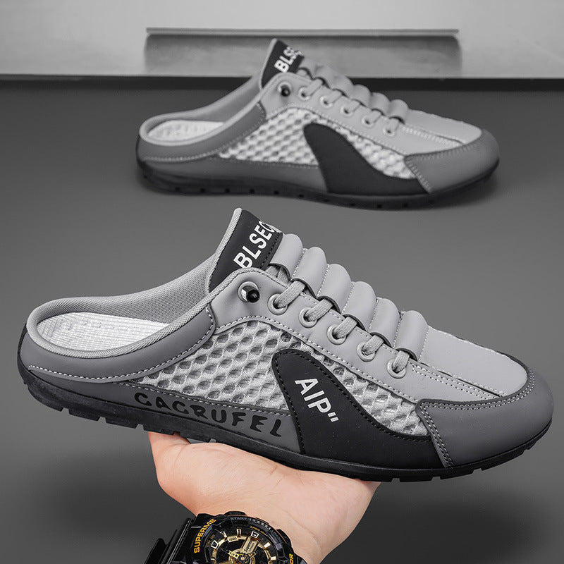 👞🔥【39-44】Nowe męskie sportowe wsuwane i codzienne kapcie_3979644
