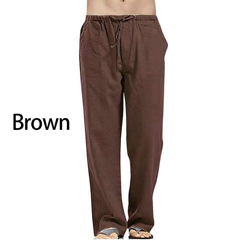 š„šćS-5XLćPantaloni casual pentru bÄrbaČi din bumbac ā croialÄ lejerÄ, material moale Či respirabil