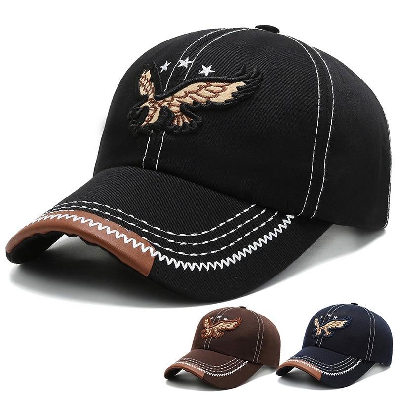 🔥 Najlepiej sprzedające się produkty💙Czapka baseballowa z haftowanym orłem_4005499