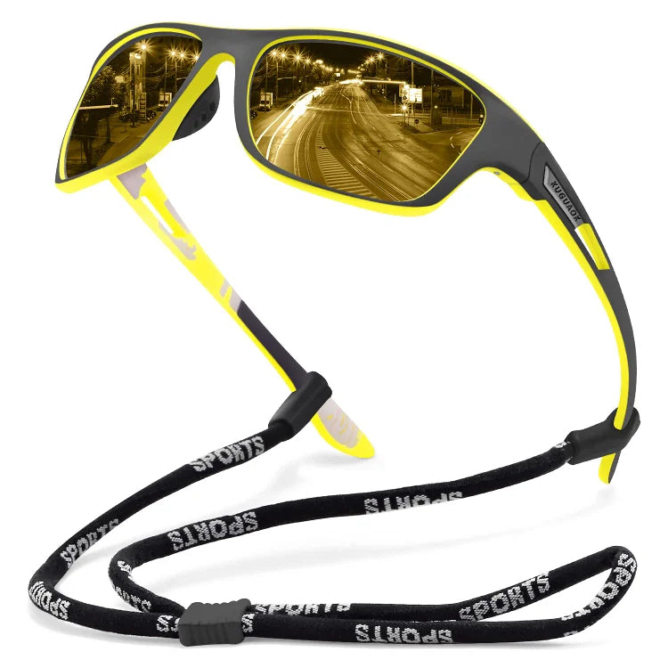 🔥Gafas de sol polarizadas con protección UV para ciclismo y visión nocturna_3977272