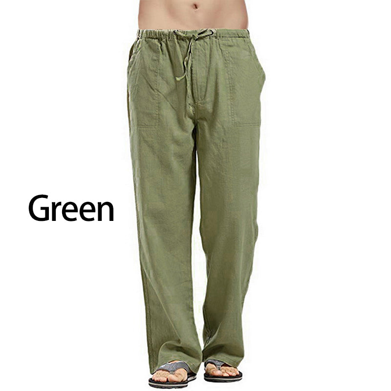 š„šćS-5XLćPantaloni casual pentru bÄrbaČi din bumbac ā croialÄ lejerÄ, material moale Či respirabil