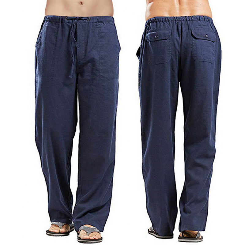 š„šćS-5XLćPantaloni casual pentru bÄrbaČi din bumbac ā croialÄ lejerÄ, material moale Či respirabil