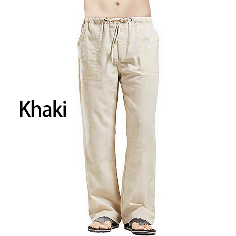 š„šćS-5XLćPantaloni casual pentru bÄrbaČi din bumbac ā croialÄ lejerÄ, material moale Či respirabil