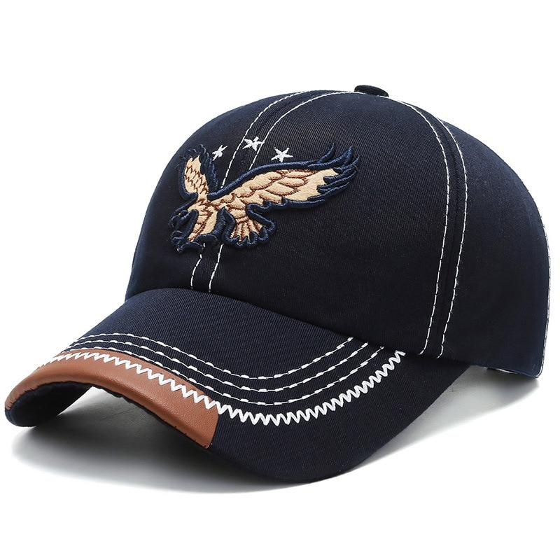 🔥 Najlepiej sprzedające się produkty💙Czapka baseballowa z haftowanym orłem_4005499