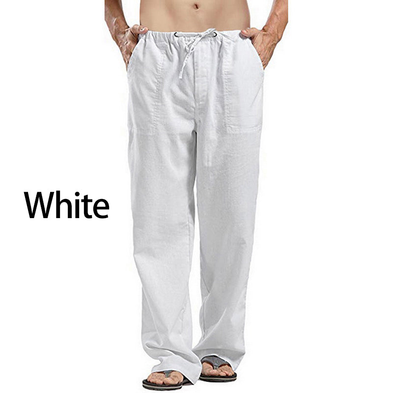 š„šćS-5XLćPantaloni casual pentru bÄrbaČi din bumbac ā croialÄ lejerÄ, material moale Či respirabil