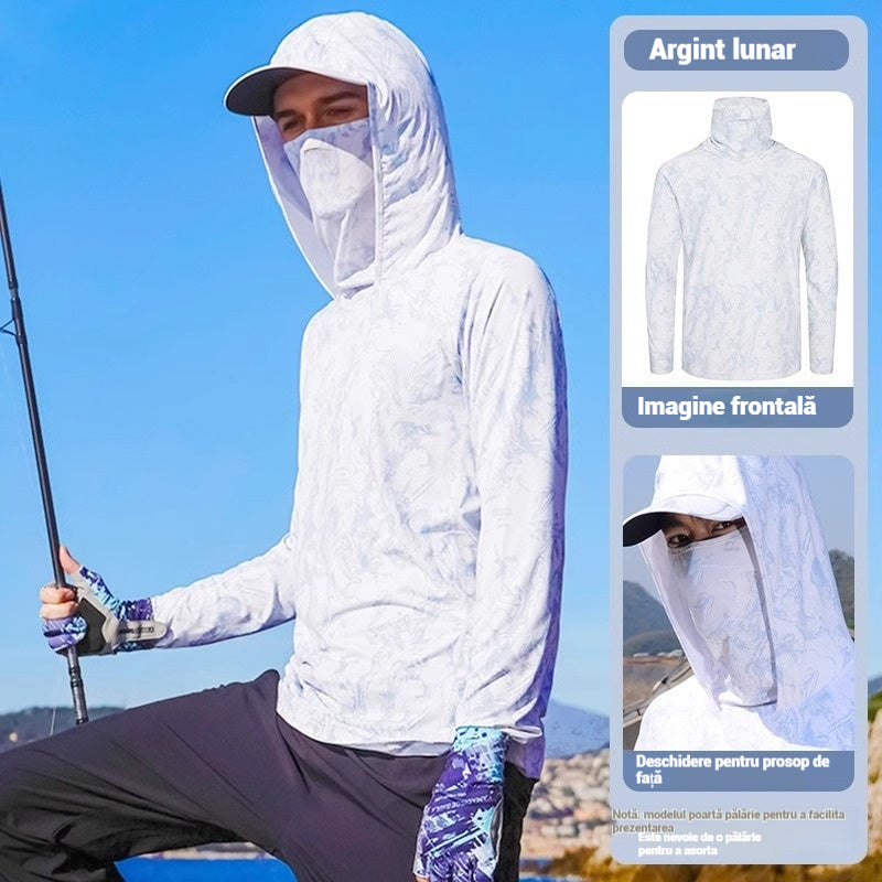 🔥🎏【M-5XL】Haine de pescuit pentru bărbați, respirabile și cu protecție solară