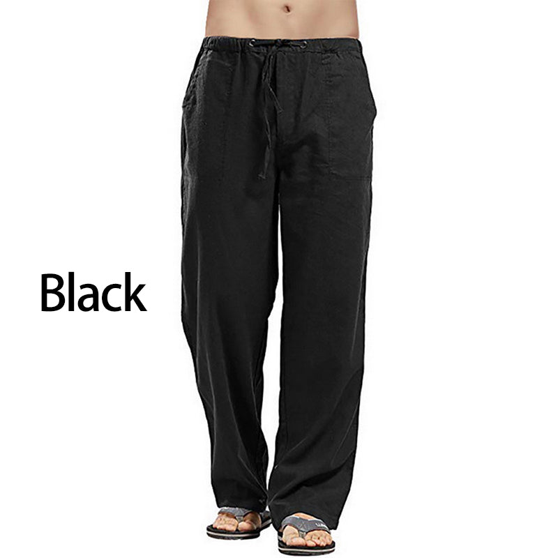 š„šćS-5XLćPantaloni casual pentru bÄrbaČi din bumbac ā croialÄ lejerÄ, material moale Či respirabil