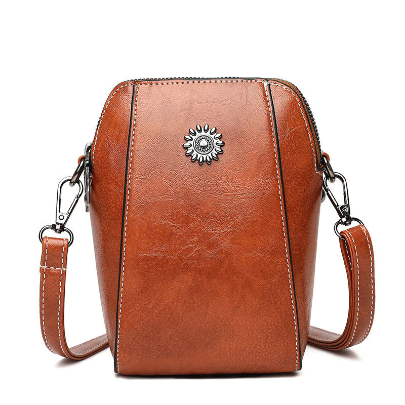 👜【Ograniczona czasowo promocja】💖2025 modna letnia nowa mini prosta wielofunkcyjna modna torba na ramię ze skóry naturalnej, modna i stylowa, mała i wykwintna