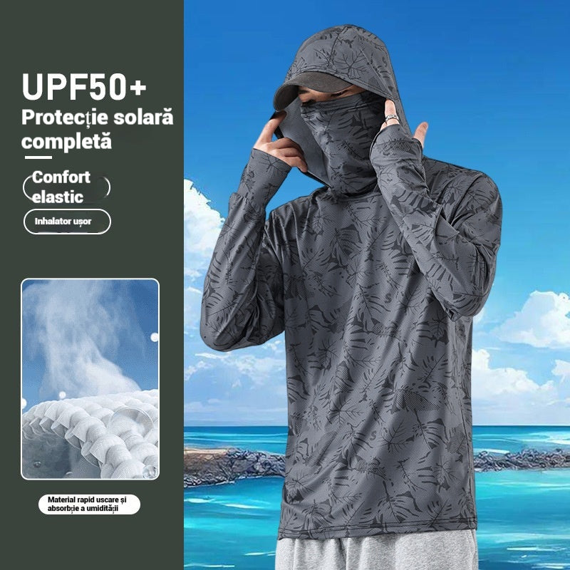 🔥🎏【M-5XL】Haine de pescuit pentru bărbați, respirabile și cu protecție solară