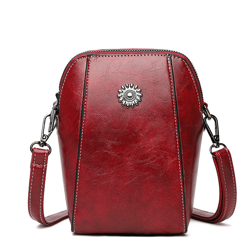 👜【Ograniczona czasowo promocja】💖2025 modna letnia nowa mini prosta wielofunkcyjna modna torba na ramię ze skóry naturalnej, modna i stylowa, mała i wykwintna