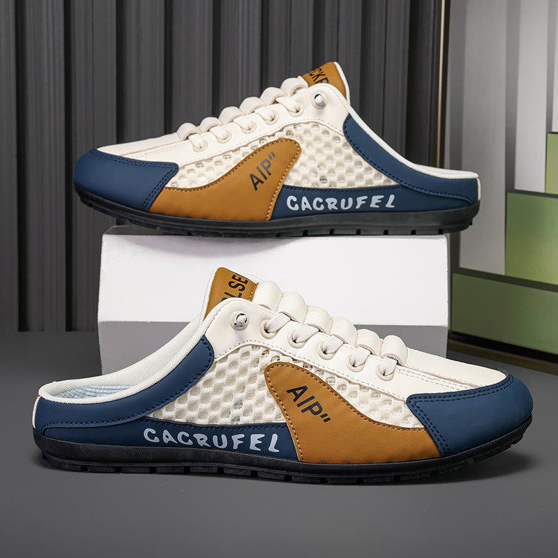 👞🔥【39-44】Nowe męskie sportowe wsuwane i codzienne kapcie_3979644