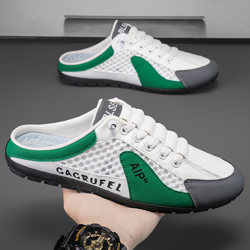 👞🔥【39-44】Nowe męskie sportowe wsuwane i codzienne kapcie_3979644