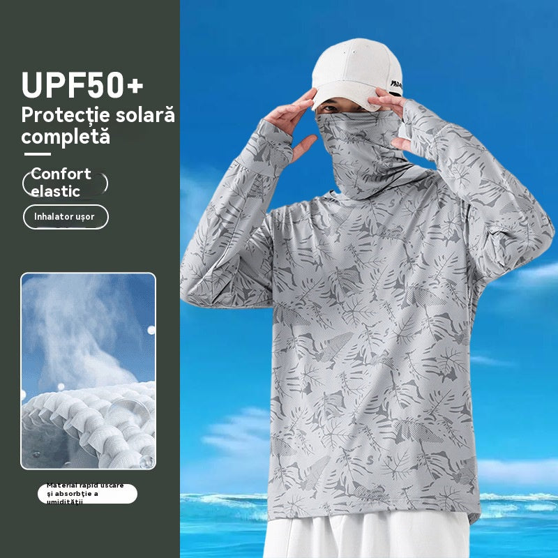🔥🎏【M-5XL】Haine de pescuit pentru bărbați, respirabile și cu protecție solară