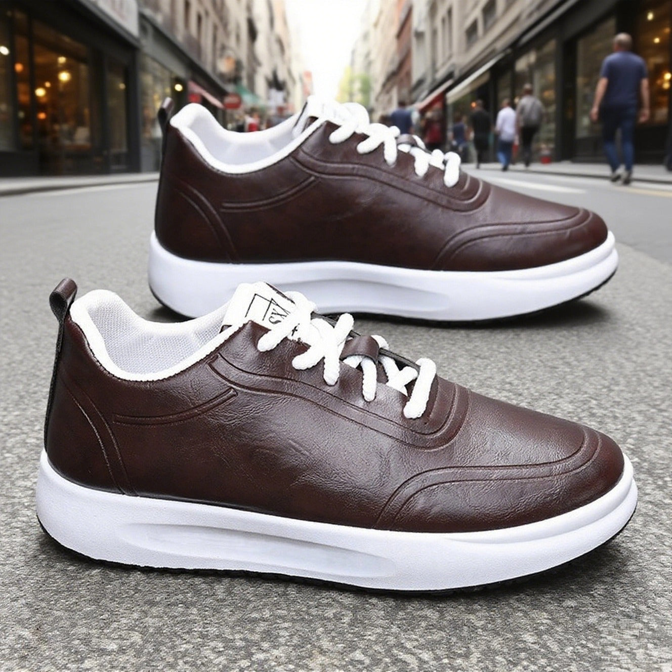 👨👞【39-44】Adidași din piele pentru bărbați