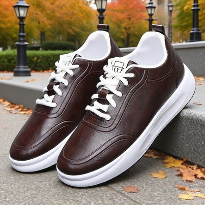 👨👞【39-44】Adidași din piele pentru bărbați