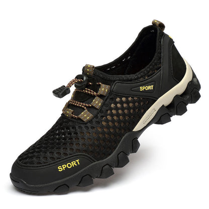 😍【39-44】👟 2025 Letnie oddychające buty trekkingowe z siateczki dla mężczyzn
