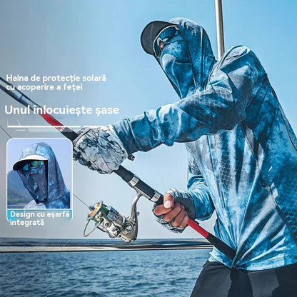 🔥🎏【M-5XL】Haine de pescuit pentru bărbați, respirabile și cu protecție solară