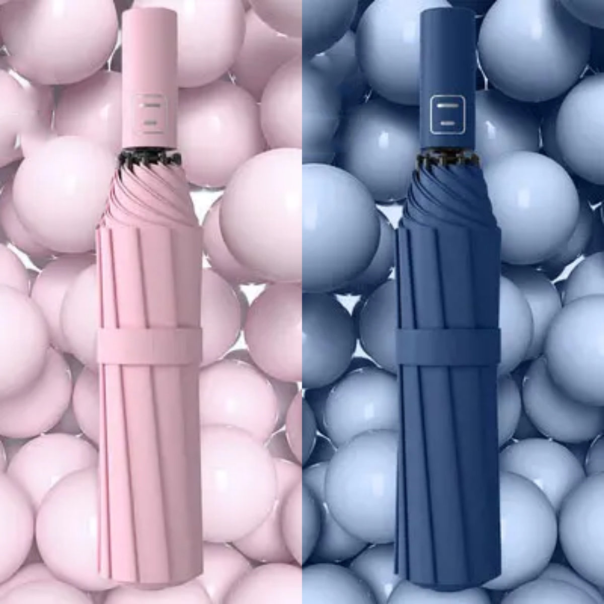 ☔🔥 【Kup jeden, drugi dostaniesz gratis】🔥 Nowy japoński parasol automatyczny, składany parasol z 10 kościami_4001206