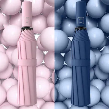 ☔🔥 【Kup jeden, drugi dostaniesz gratis】🔥 Nowy japoński parasol automatyczny, składany parasol z 10 kościami_4001206
