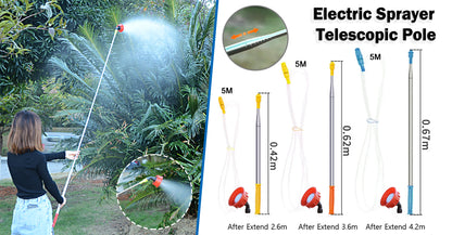 🔥【50% OFF】Pulverizator electric telescopic cu tijă