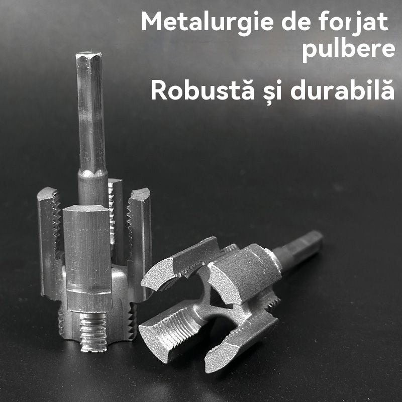 🔥Broca integrada para instalación de tuberías PPR: ¡fácil de usar y sin soldadura! [Juego de dos piezas: apto para tuberías de 1/2 pulgada y 3/4 de pulgada]