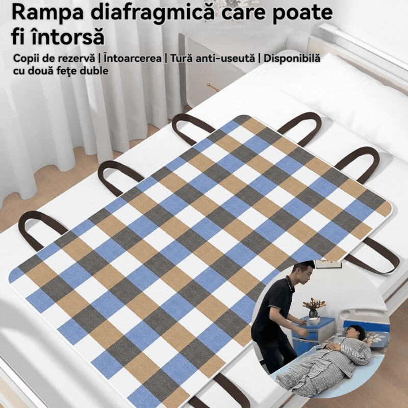 【45% OFF】🛌Întoarce pentru bătrâni imobilizați la pat + tampon de îngrijire cu barieră urinară