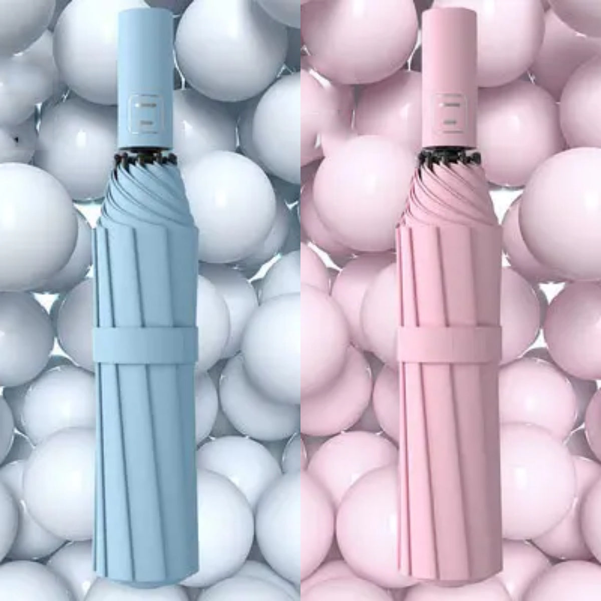 ☔🔥 【Kup jeden, drugi dostaniesz gratis】🔥 Nowy japoński parasol automatyczny, składany parasol z 10 kościami_4001206