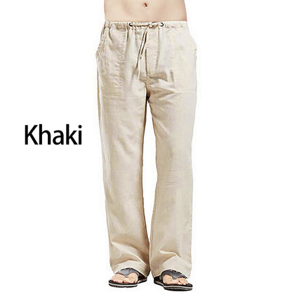 💥👖【S-5XL】Pantaloni casual pentru bărbați din bumbac – croială lejeră, material moale și respirabil