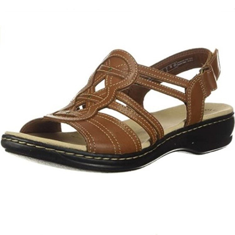 💖💖【35-43】Miękkie i wygodne skórzane sandały damskie