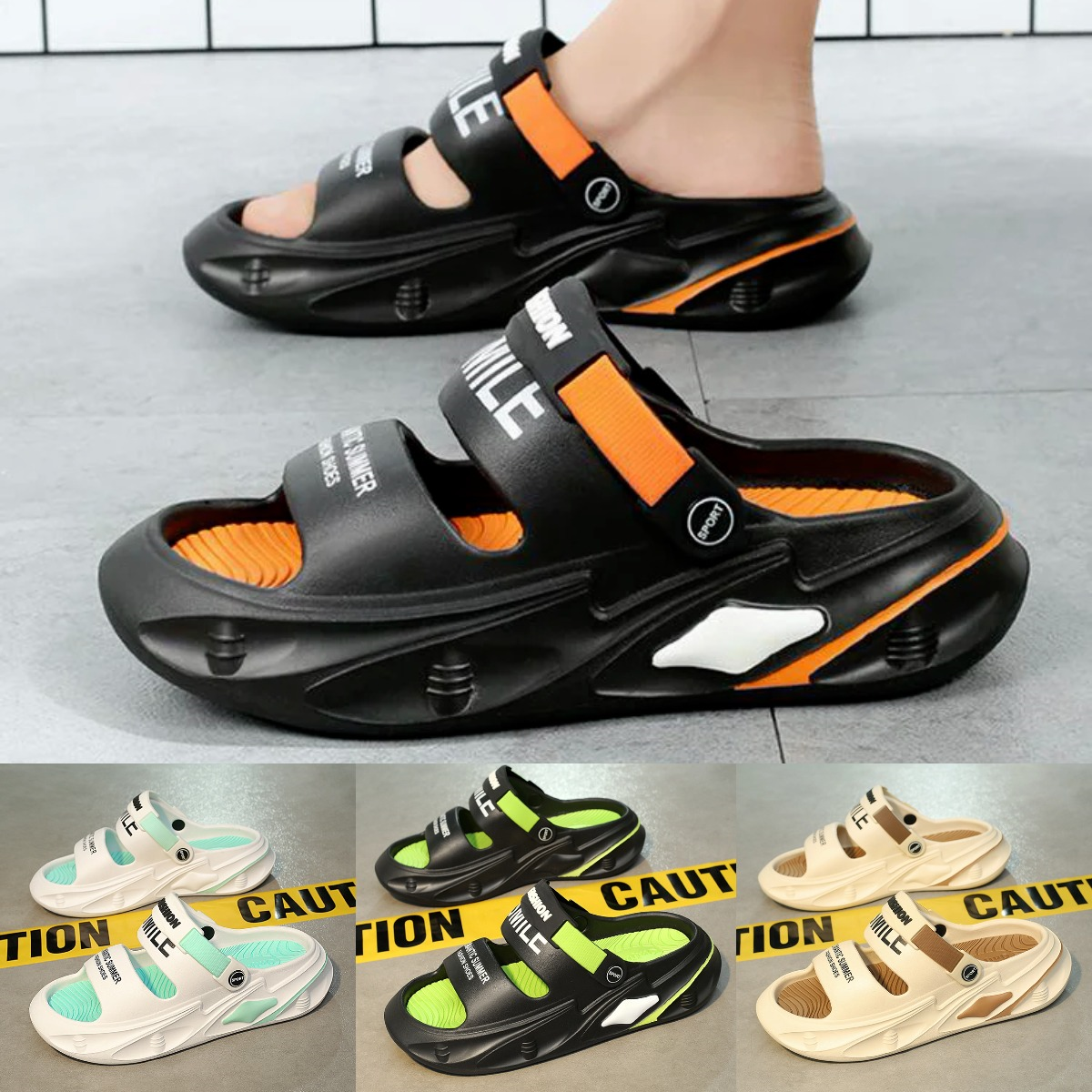 😋【36-45】Noi sandale antiderapante pentru bărbați_3980743