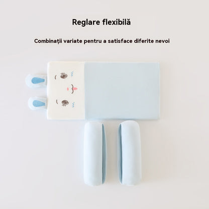 【Vârsta recomandată: 0-1 an】Pernă anti-înclinare pentru capul bebelușului