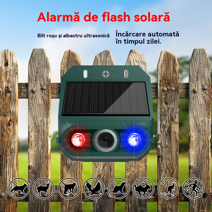 🔥Repelent solar cu ultrasunete pentru animale pentru exterior Repelent pentru păsări_3984856