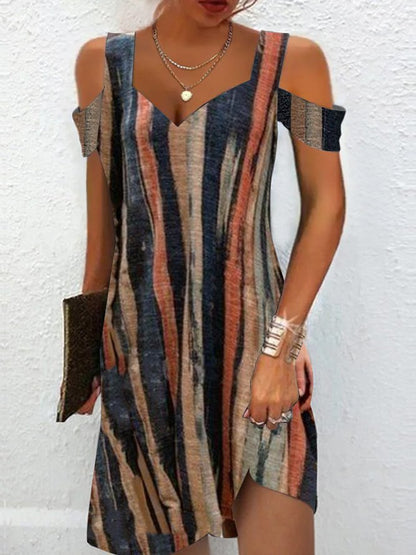 🔥🔥👗Rochie casual cu decolteu in V noua vara 2025